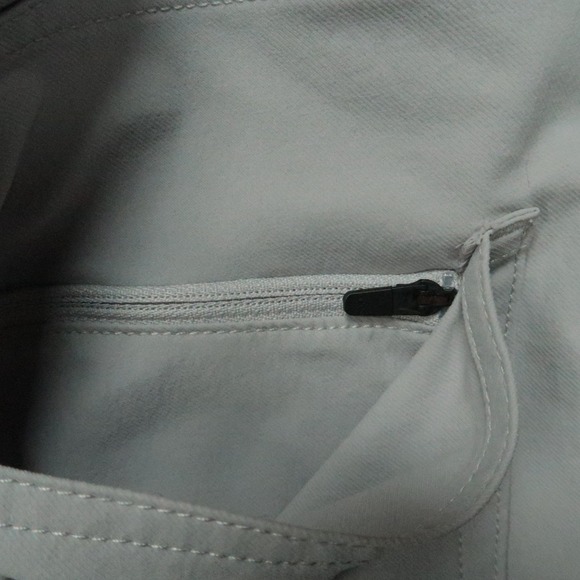 Western Rise Pants Mens 40x33 Gray Evolution Chino 5 Pocket Stretch - Picture 6 of 11